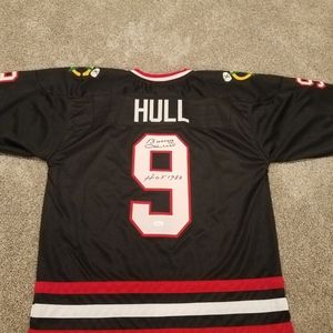 Bobby Hull Autographed Jersey